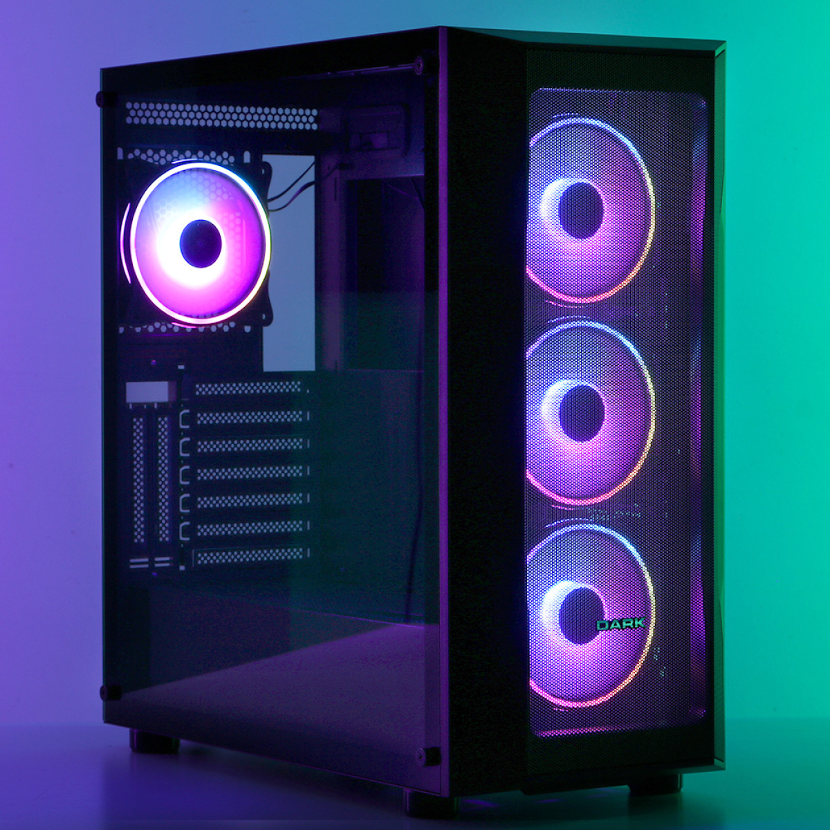 Dark Maxima V30 850W 80+ Bronze ATX 3.1, Temperli Cam Yan Panel, 3x12cm ...